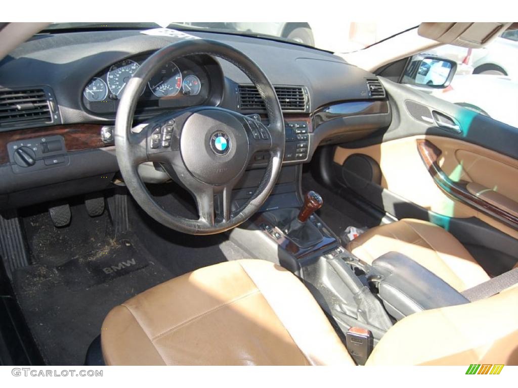 Natural Brown Interior 2002 BMW 3 Series 330i Coupe Photo #45220157