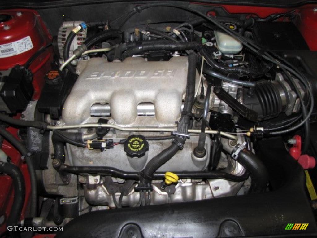 2001 Pontiac Grand Am GT Coupe 3.4 Liter OHV 12-Valve V6 Engine Photo #45220185