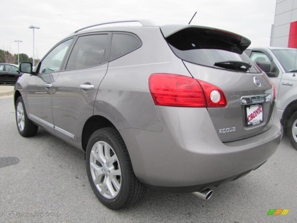 2011 Rogue SL - Platinum Graphite / Black photo #3
