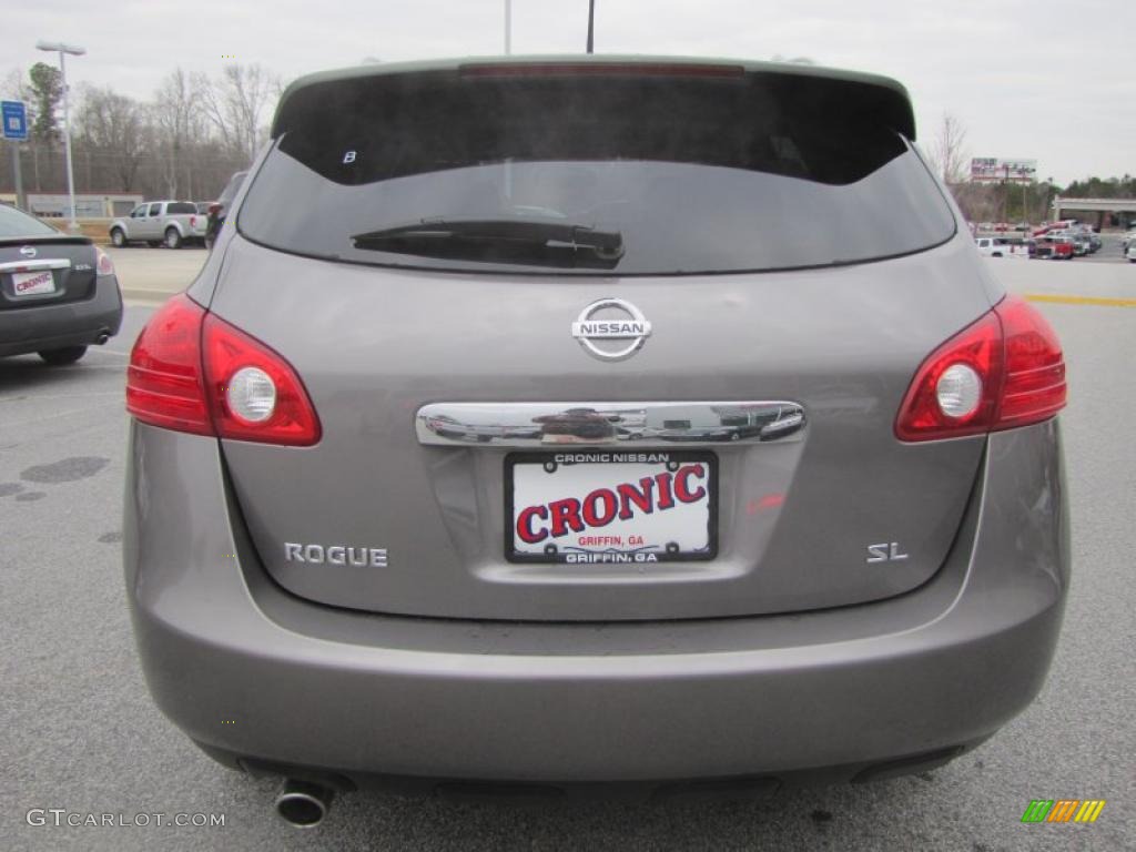 2011 Rogue SL - Platinum Graphite / Black photo #4