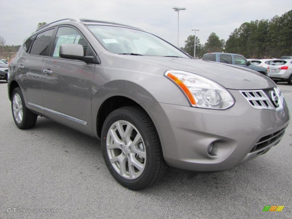 2011 Rogue SL - Platinum Graphite / Black photo #7