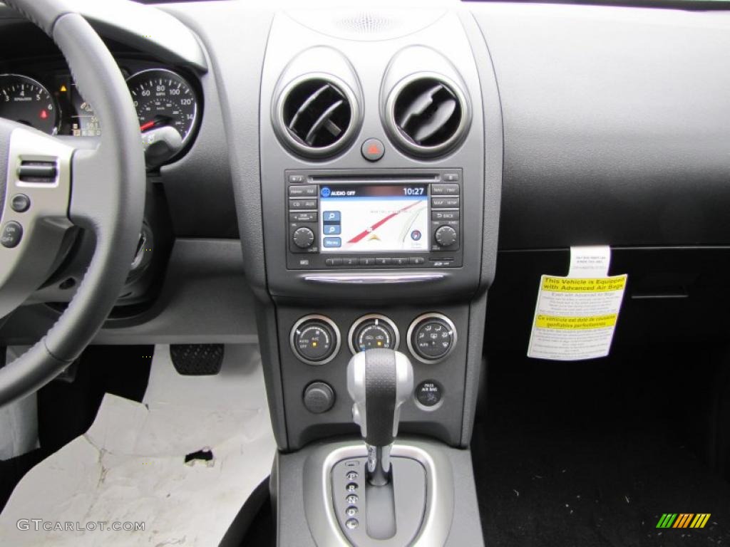 2011 Rogue SL - Platinum Graphite / Black photo #11