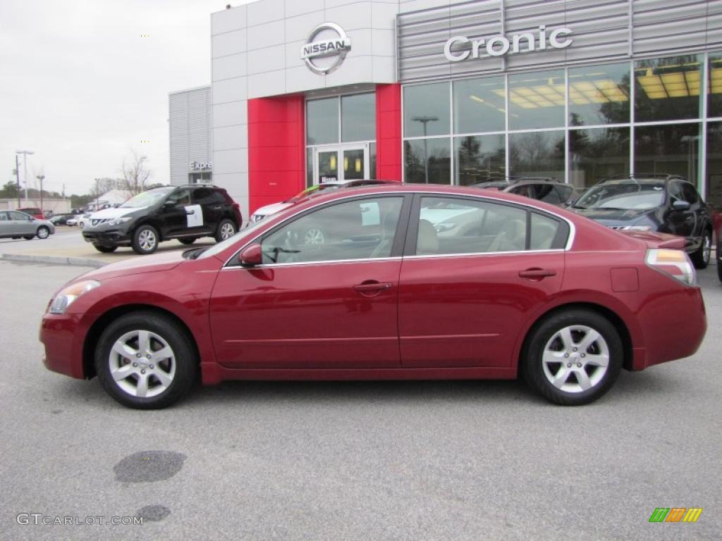 2008 Altima 2.5 S - Sonoma Sunset Metallic / Blond photo #2