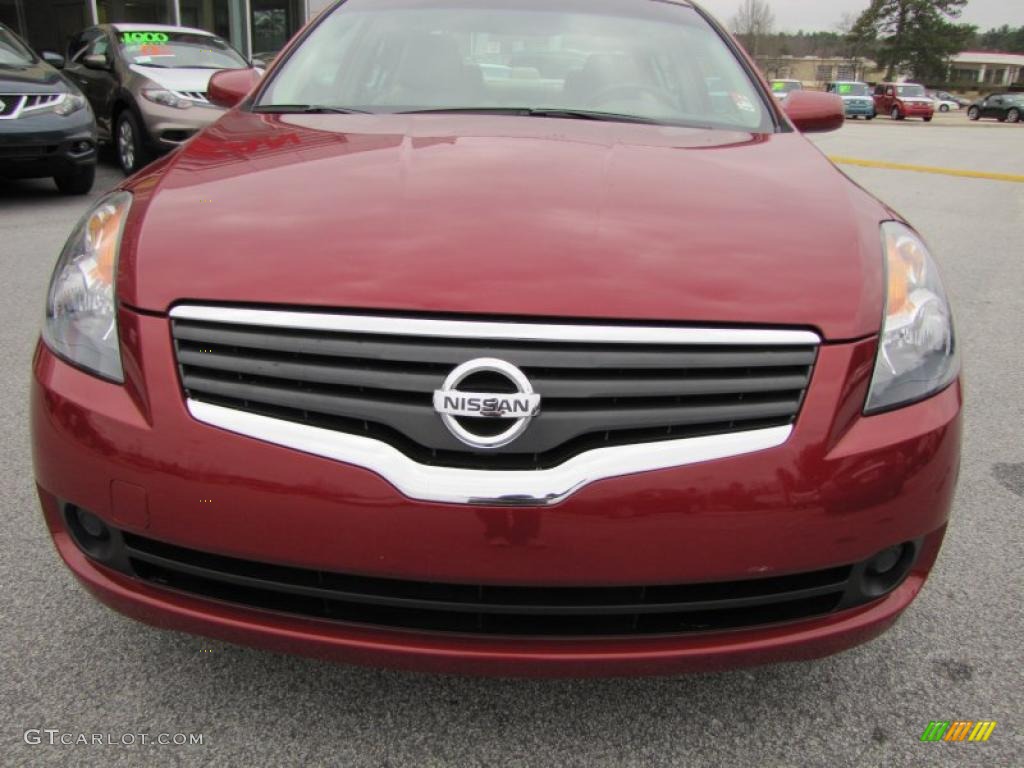 2008 Altima 2.5 S - Sonoma Sunset Metallic / Blond photo #8