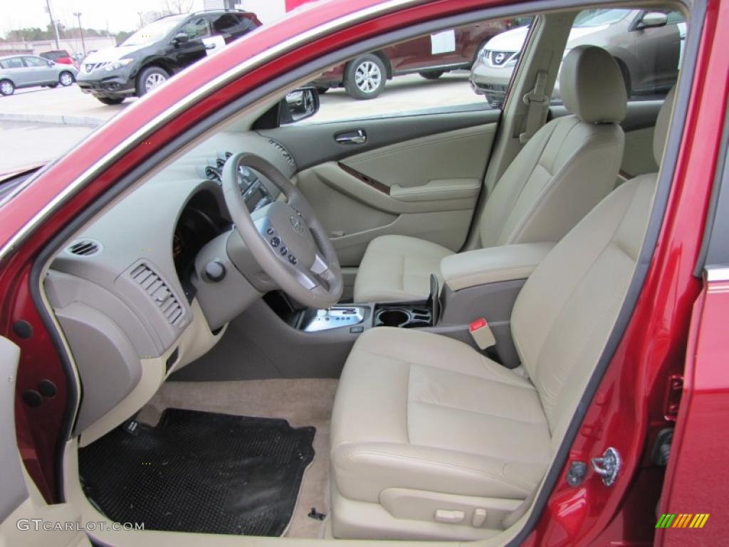 2008 Altima 2.5 S - Sonoma Sunset Metallic / Blond photo #10