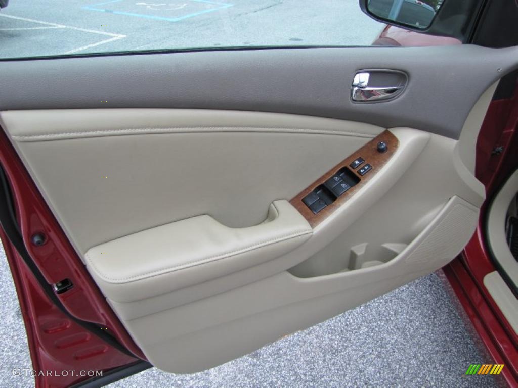 2008 Altima 2.5 S - Sonoma Sunset Metallic / Blond photo #11