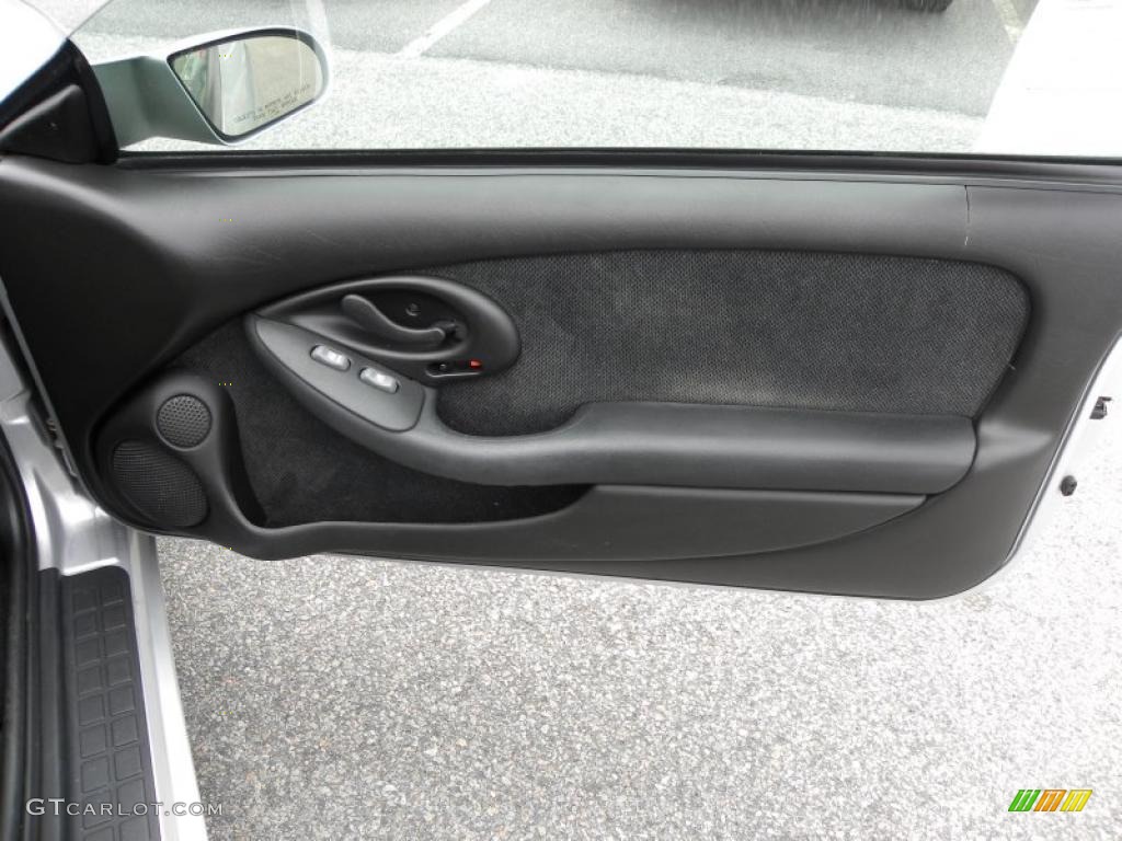 2002 Pontiac Firebird Coupe Ebony Black Door Panel Photo #45221817