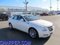 2009 White Diamond Tri-Coat Cadillac CTS 4 AWD Sedan  photo #1
