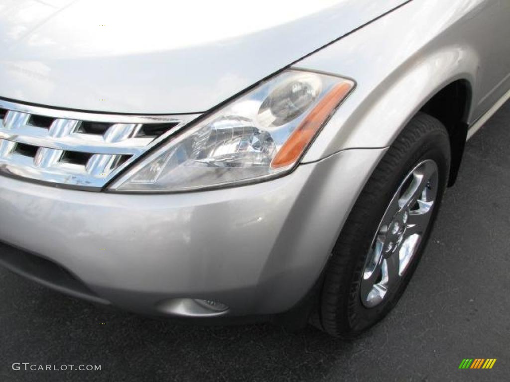 2004 Murano SL - Sheer Silver Metallic / Charcoal photo #4