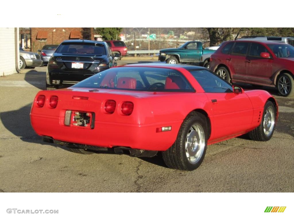 1993 Corvette Coupe - Torch Red / Red photo #4
