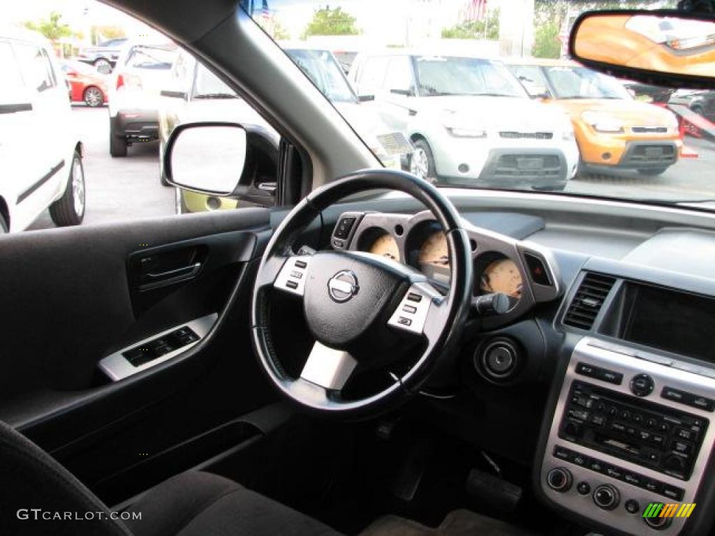 2004 Murano SL - Sheer Silver Metallic / Charcoal photo #17