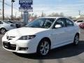 Crystal White Pearl Mica - MAZDA3 s Touring Sedan Photo No. 3