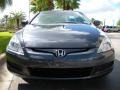 2005 Graphite Pearl Honda Accord EX V6 Coupe  photo #3