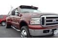Dark Toreador Red Metallic - F350 Super Duty XLT Crew Cab 4x4 Dually Photo No. 3