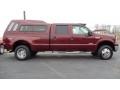 Dark Toreador Red Metallic - F350 Super Duty XLT Crew Cab 4x4 Dually Photo No. 4