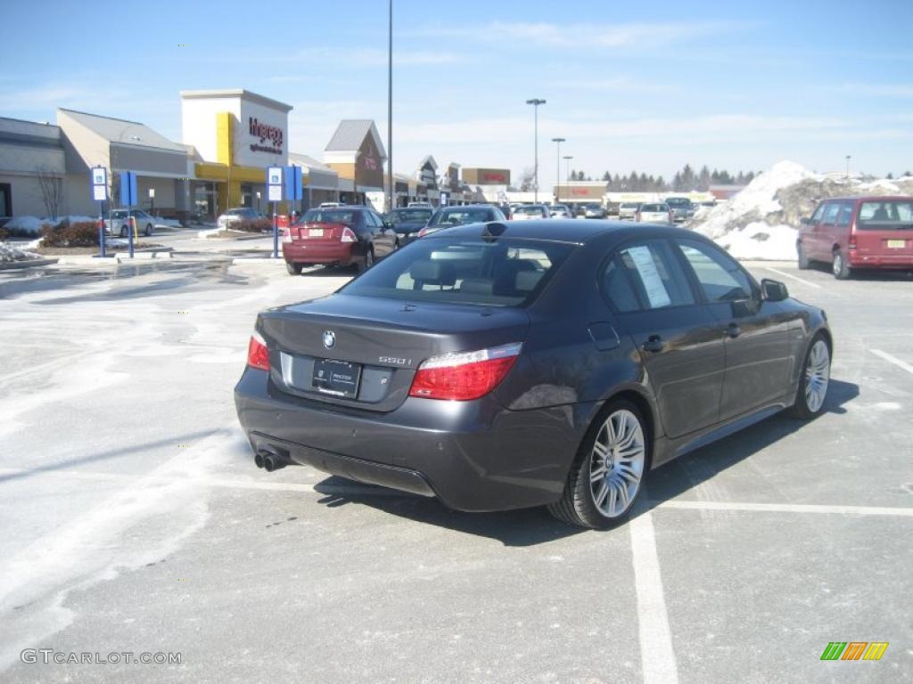Platinum Grey Metallic 2010 BMW 5 Series 550i Sedan Exterior Photo #45225721