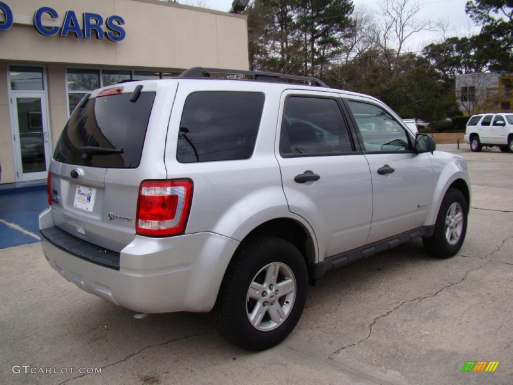 2010 Escape Hybrid - Ingot Silver Metallic / Stone photo #8
