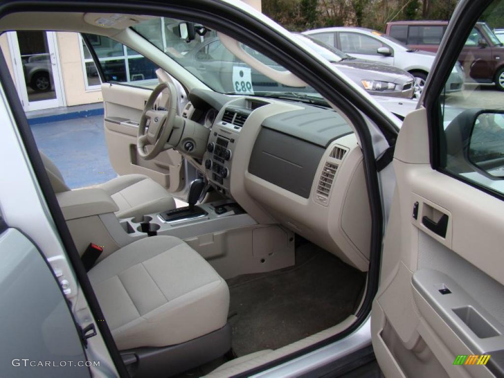 Stone Interior 2010 Ford Escape Hybrid Photo #45225869