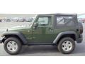  2009 Wrangler Rubicon 4x4 Jeep Green Metallic