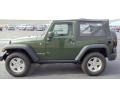 2009 Jeep Green Metallic Jeep Wrangler Rubicon 4x4  photo #8