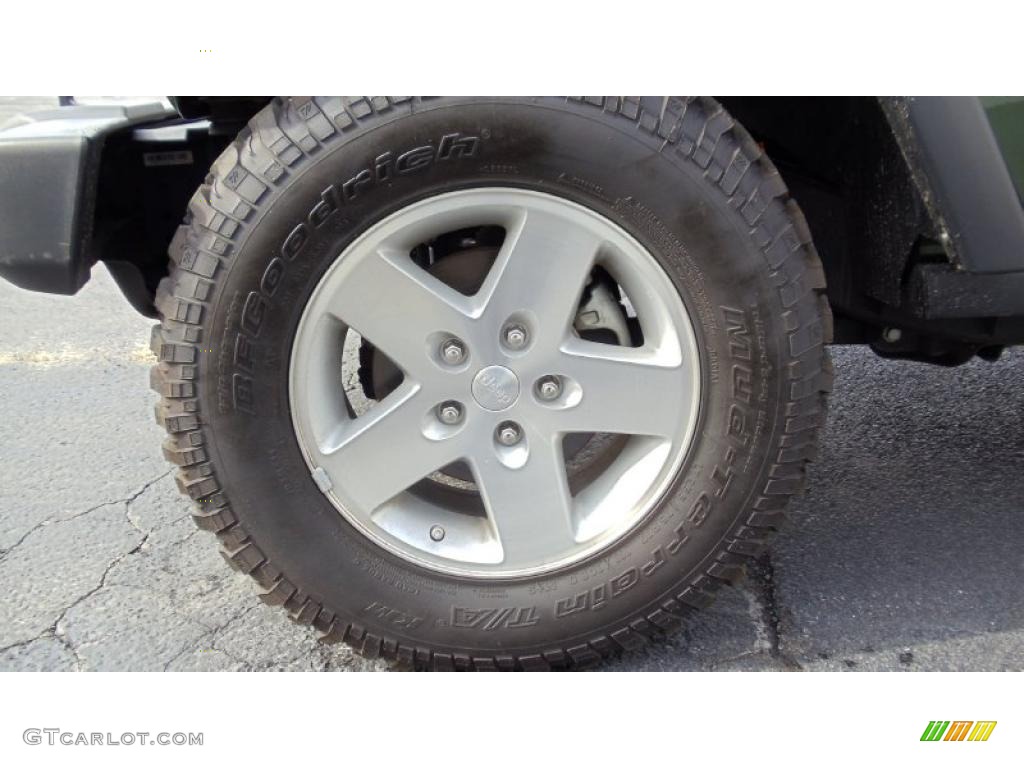 2009 Jeep Wrangler Rubicon 4x4 Wheel Photo #45226305
