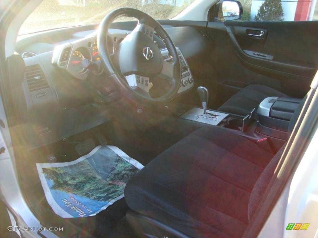 2007 Murano S AWD - Brilliant Silver Metallic / Charcoal photo #16