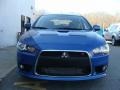 2010 Octane Blue Metallic Mitsubishi Lancer Sportback RALLIART AWD  photo #2