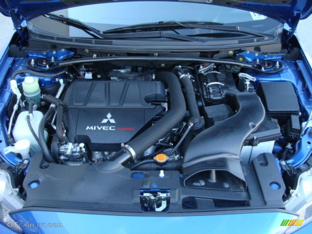 2010 Mitsubishi Lancer Sportback RALLIART AWD 2.0 Liter Turbocharged DOHC 16-Valve MIVEC 4 Cylinder Engine Photo #45228261