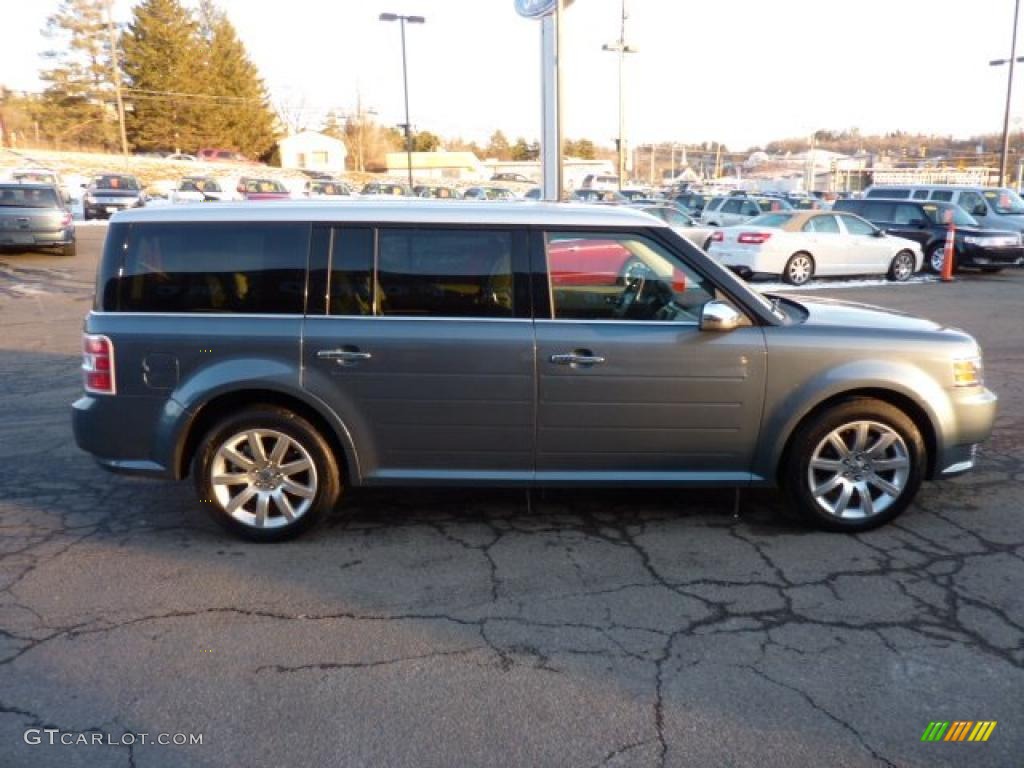 2010 Flex Limited AWD - Steel Blue Metallic / Medium Light Stone photo #5