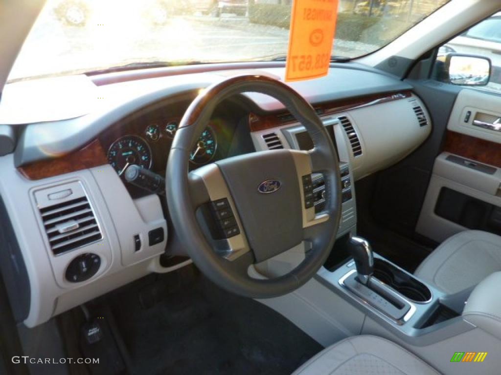 2010 Ford Flex Limited AWD Medium Light Stone Dashboard Photo #45231429