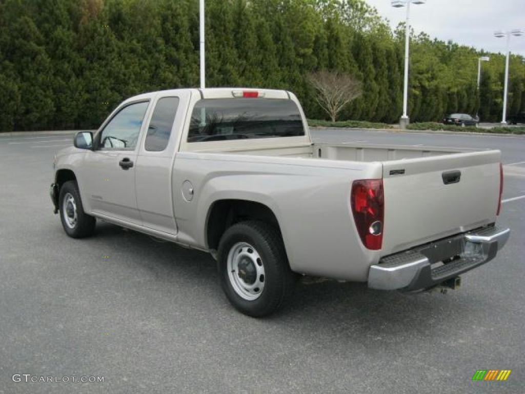 Silver Birch Metallic 2004 Chevrolet Colorado Extended Cab Exterior Photo #45231785
