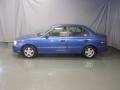 2002 Coastal Blue Hyundai Accent GL Sedan  photo #2