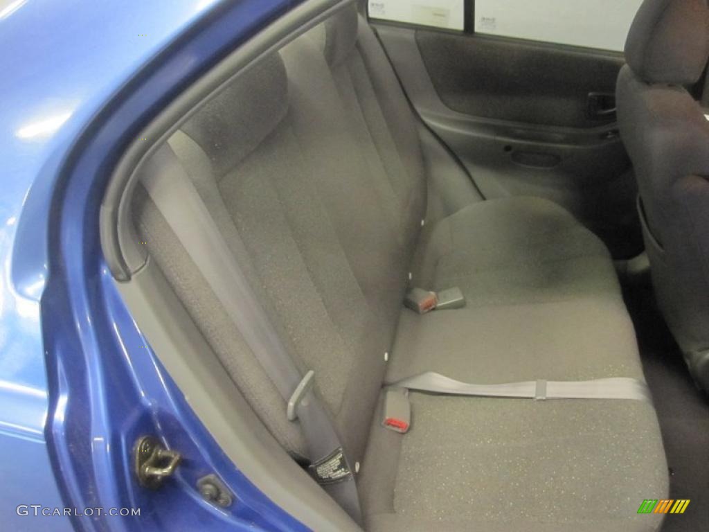 2002 Accent GL Sedan - Coastal Blue / Gray photo #6