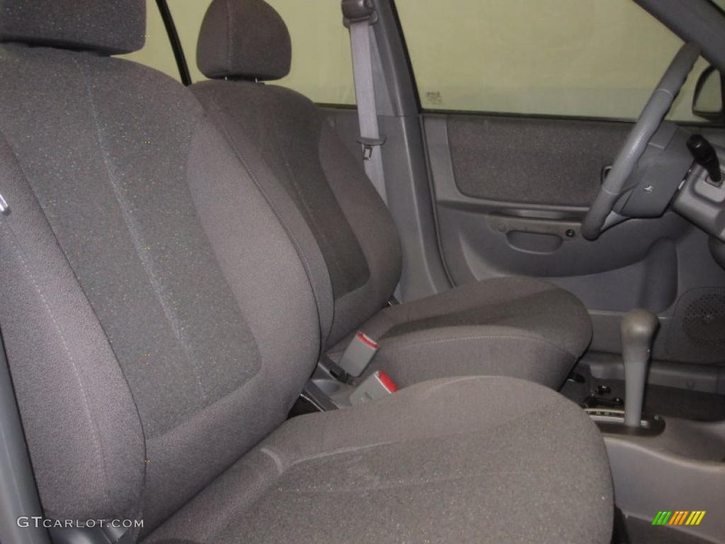 2002 Accent GL Sedan - Coastal Blue / Gray photo #8