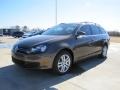 Toffee Brown Metallic 2011 Volkswagen Jetta TDI SportWagen