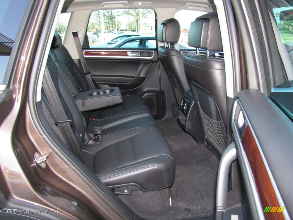 Black Anthracite Interior 2011 Volkswagen Touareg VR6 FSI Sport 4XMotion Photo #45232529