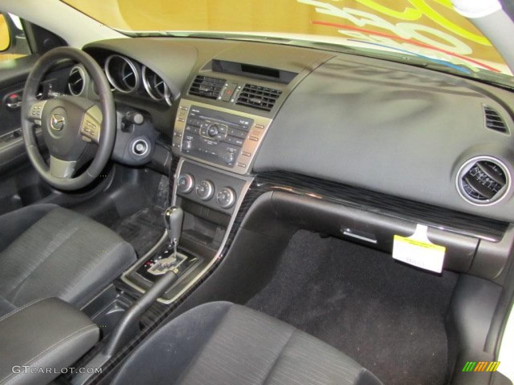 2011 Mazda MAZDA6 i Sport Sedan Black Dashboard Photo #45233461