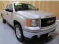 Silver Birch Metallic 2008 GMC Sierra 1500 SLE Extended Cab 4x4 Exterior