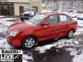 2010 Tropical Red Kia Rio LX Sedan  photo #3