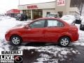 2010 Tropical Red Kia Rio LX Sedan  photo #4