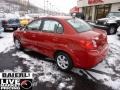 2010 Tropical Red Kia Rio LX Sedan  photo #5