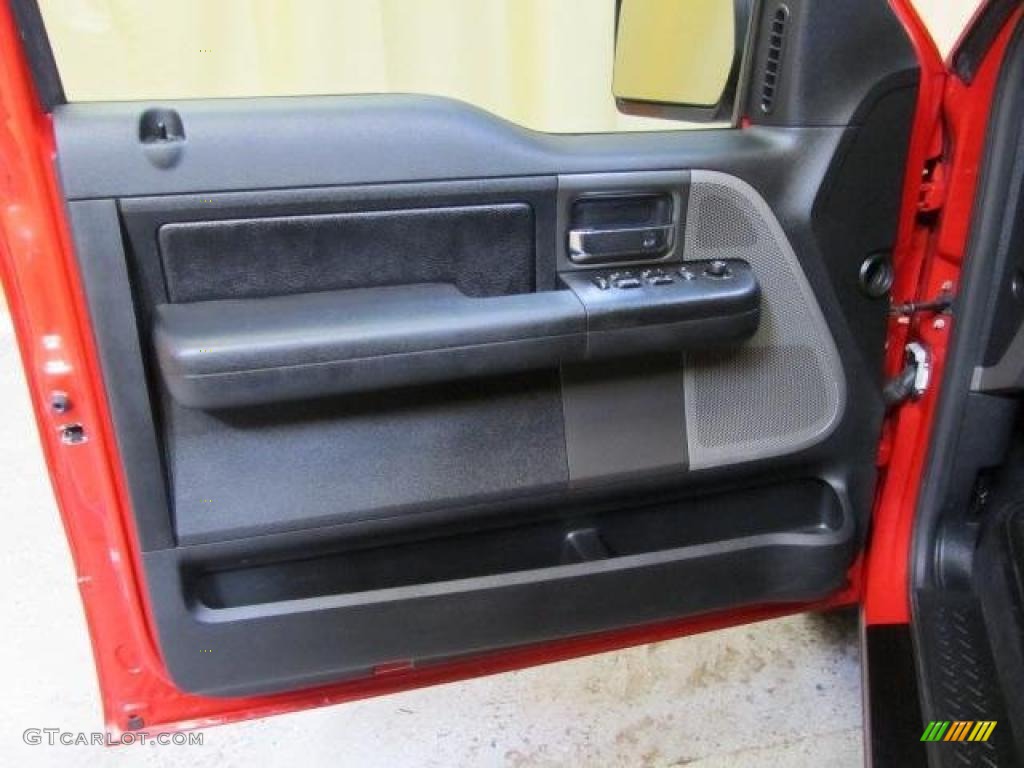 2006 F150 Roush Sport SuperCab 4x4 - Bright Red / Black/Medium Flint photo #14