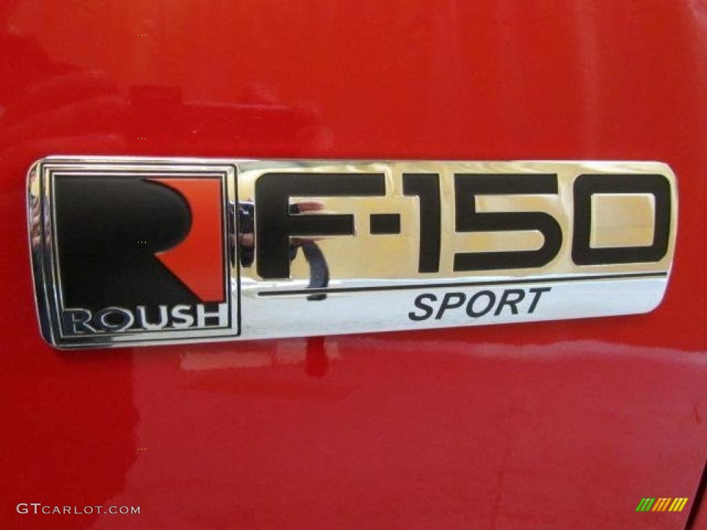 2006 F150 Roush Sport SuperCab 4x4 - Bright Red / Black/Medium Flint photo #23