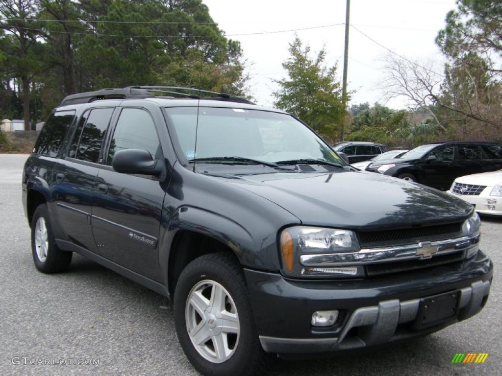 Dark Gray Metallic 2003 Chevrolet TrailBlazer EXT LT Exterior Photo #45234945