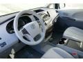  2011 Sienna XLE AWD Light Gray Interior
