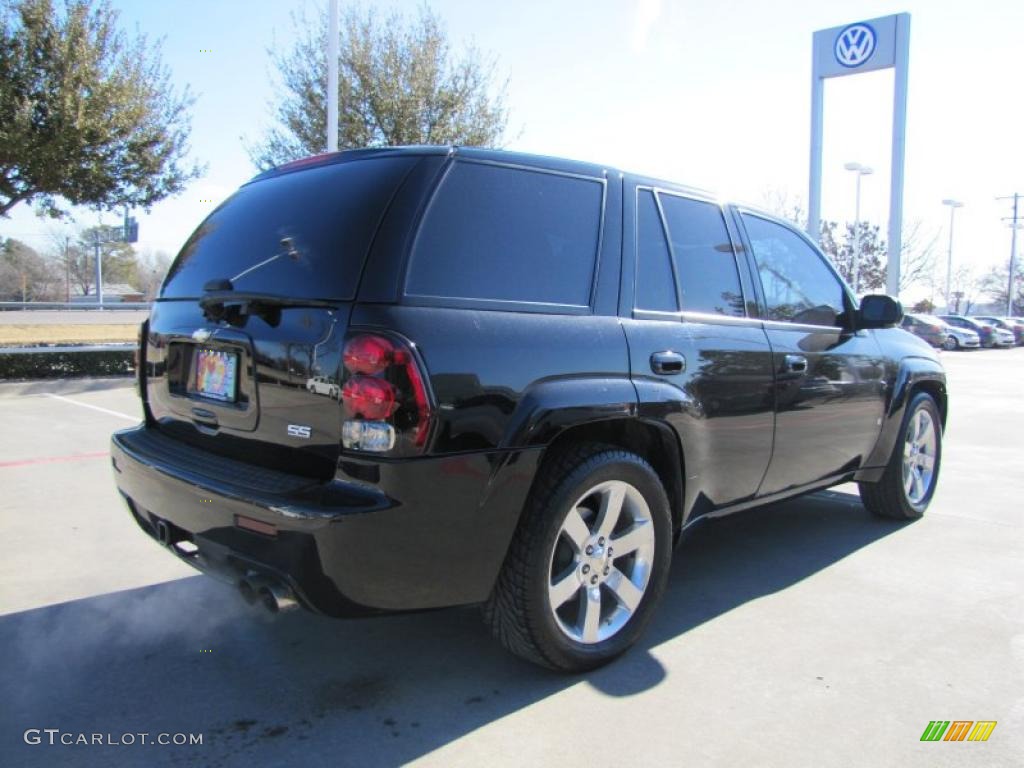 Black 2008 Chevrolet TrailBlazer SS 4x4 Exterior Photo #45236125