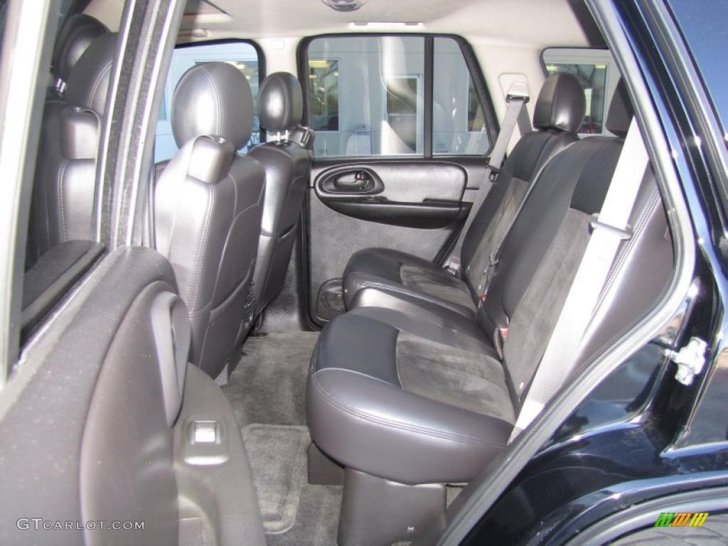 Ebony Interior 2008 Chevrolet TrailBlazer SS 4x4 Photo #45236177