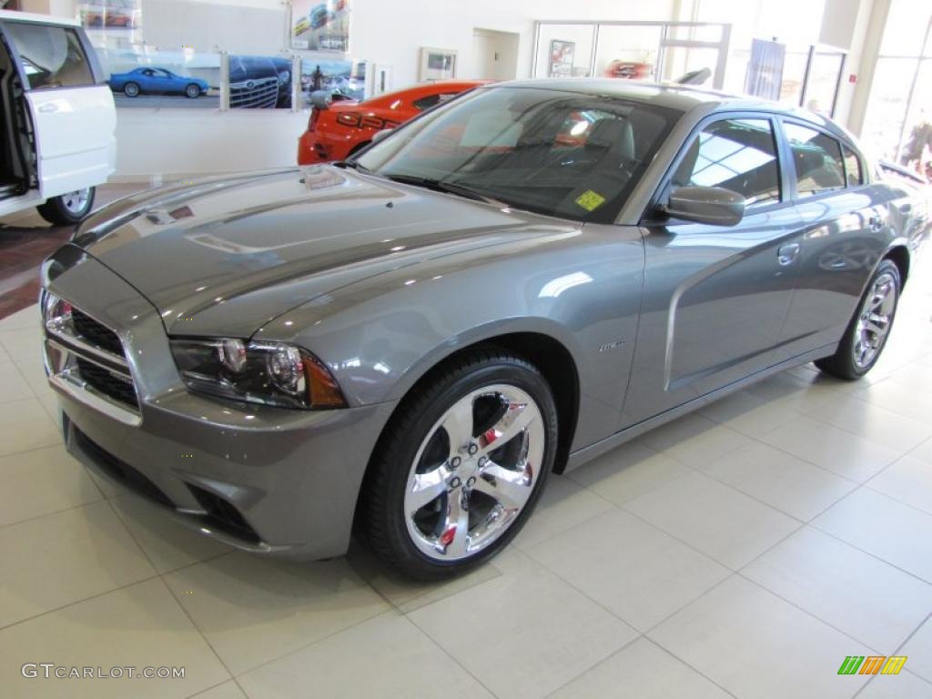 Tungsten Metallic 2011 Dodge Charger R/T Plus Exterior Photo #45236473