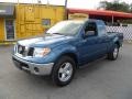 2005 Electric Blue Metallic Nissan Frontier LE King Cab  photo #3