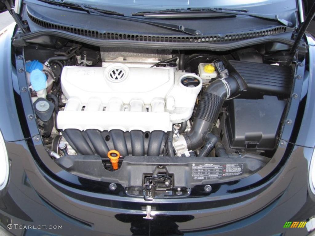 2009 Volkswagen New Beetle 2.5 Coupe 2.5 Liter DOHC 20-Valve 5 Cylinder Engine Photo #45236857